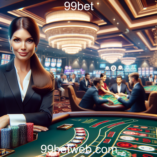 Experiência Imersiva no Cassino Ao Vivo da 99bet